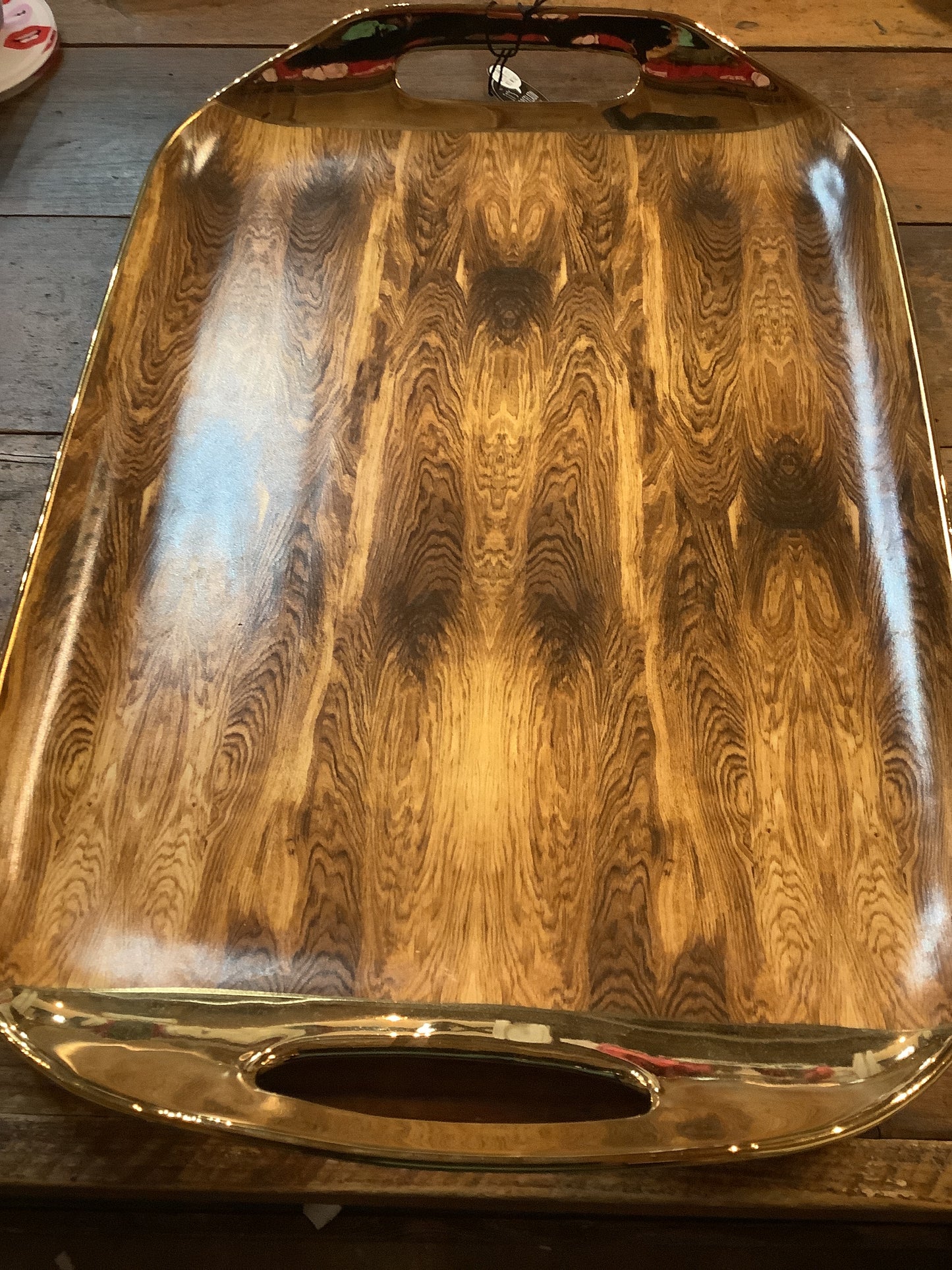 PAMPA BAY SERVING TRAY WITH HANDLES