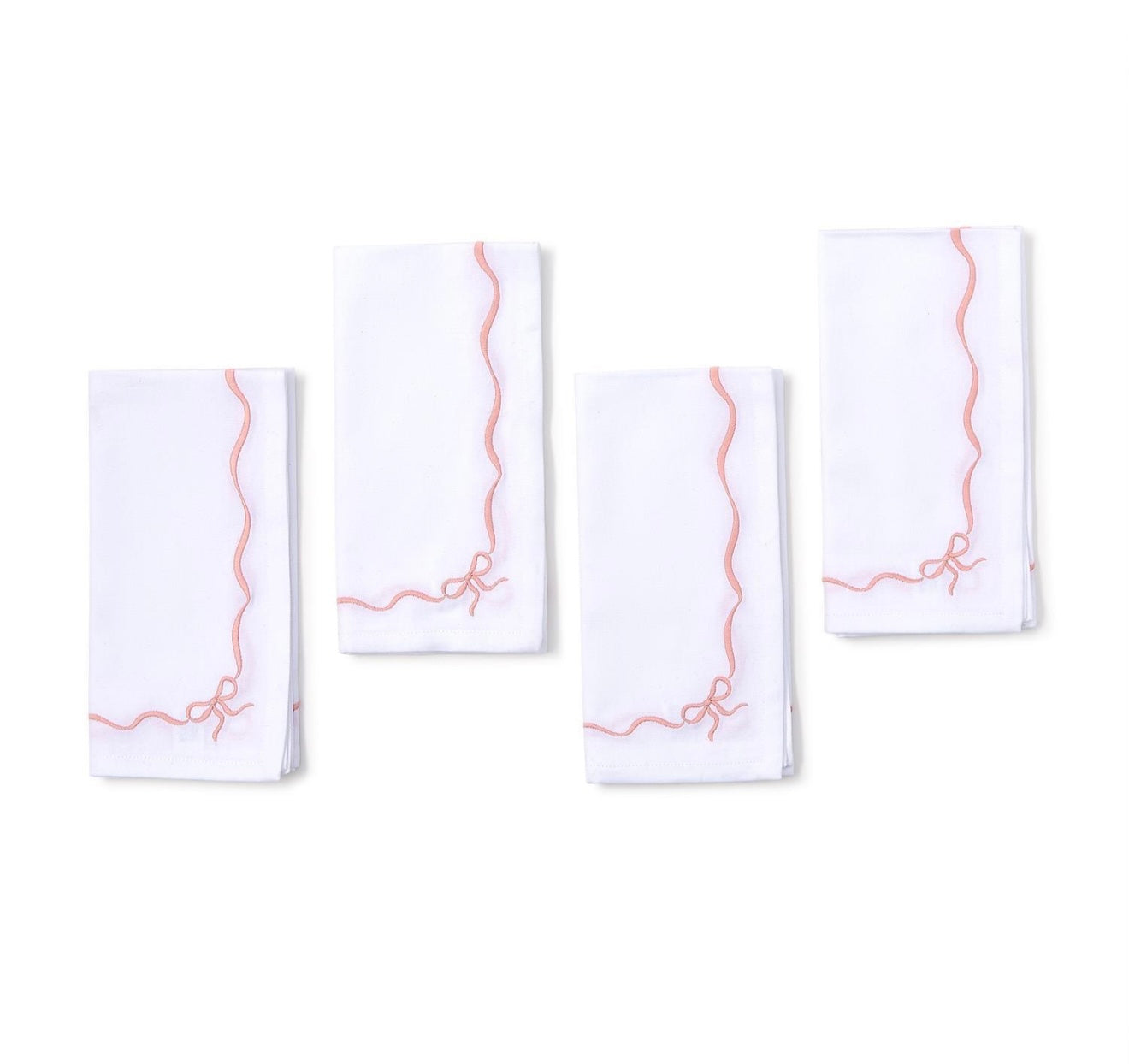 Twos Bow Cloth Napkins