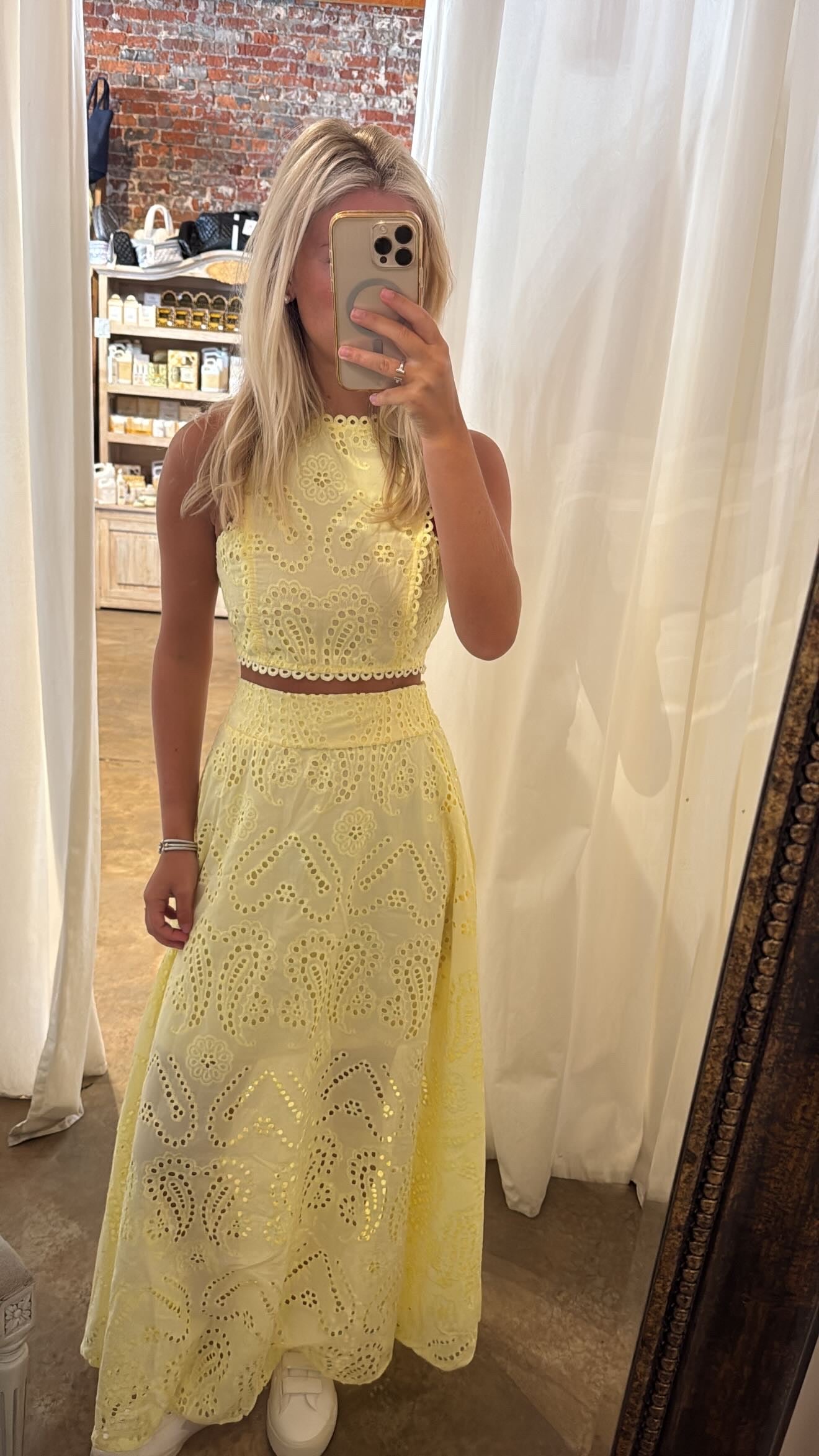 Megan Embroidered Set