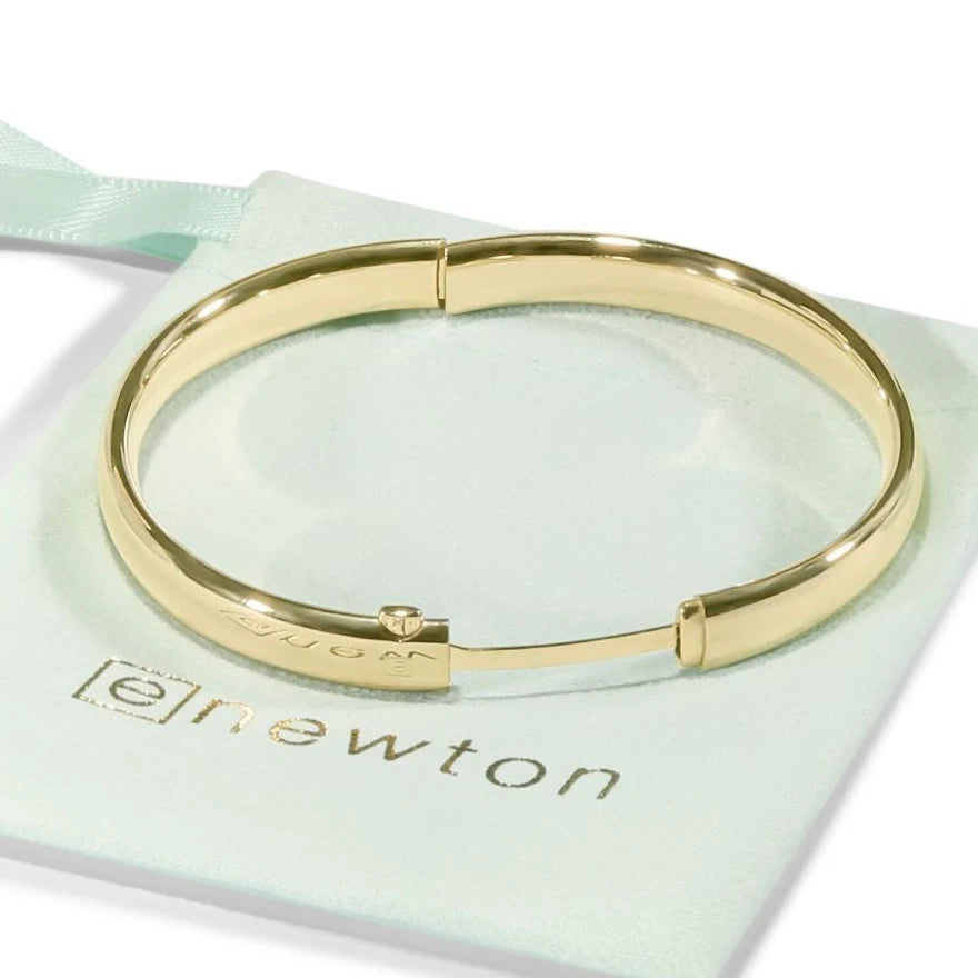 Enewton cherish gold bangle bracelet medium