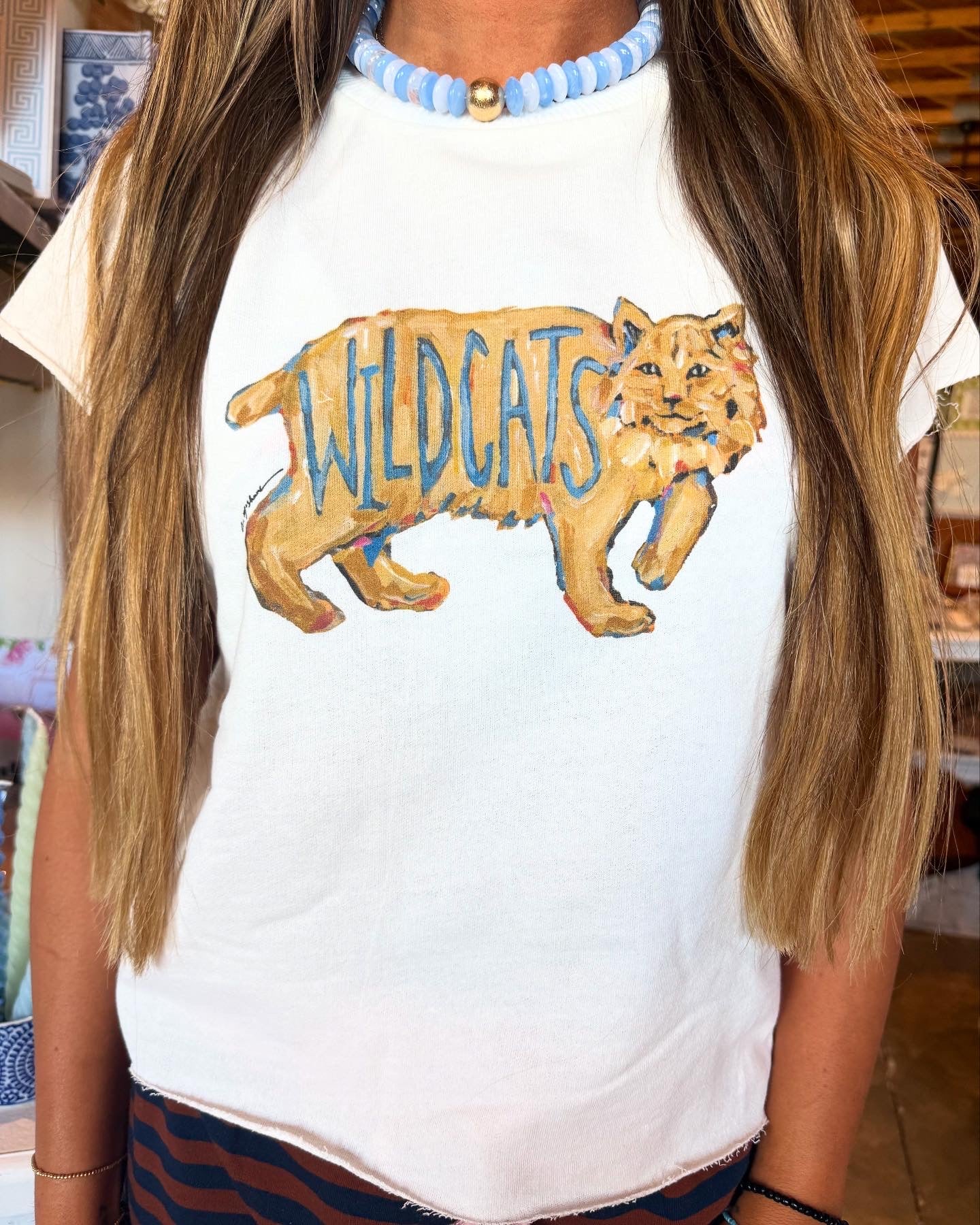 Wildcats Paint Tee