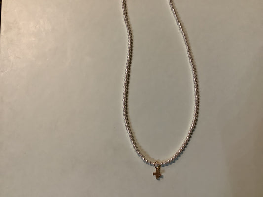 CL PRL CHK 3MM SC CH GLD