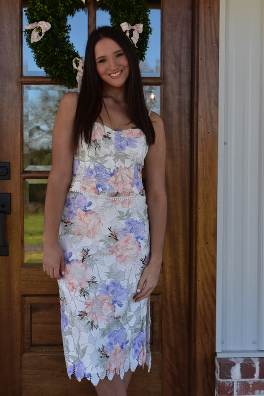 Alisyn Floral Lace Set