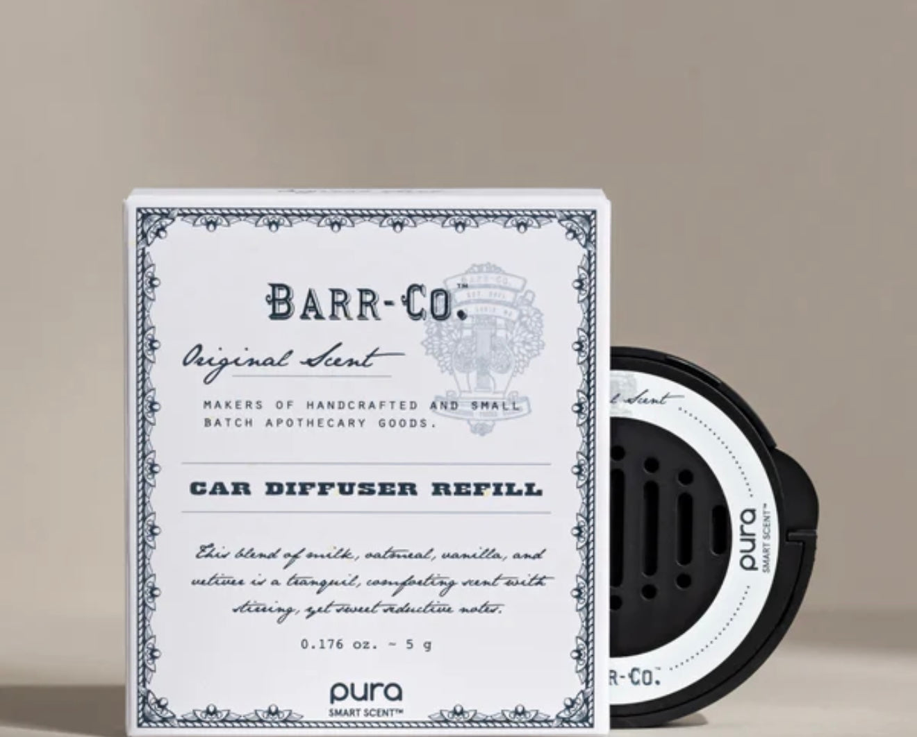 Pura Barr Co. Original Car