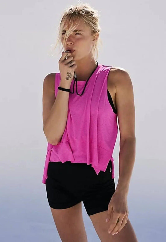 Tempo Tank Fuchsia