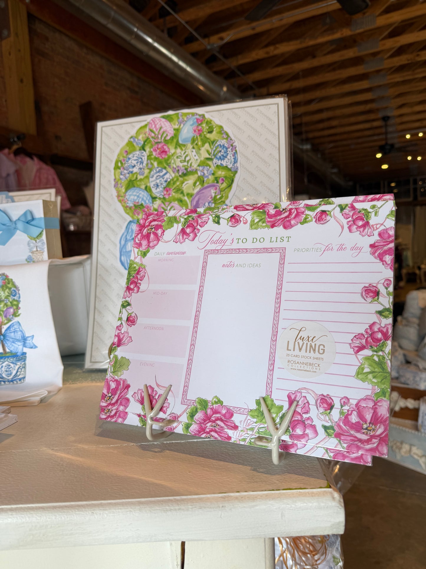 Luxe Planner Grand Millennial Print To Do List