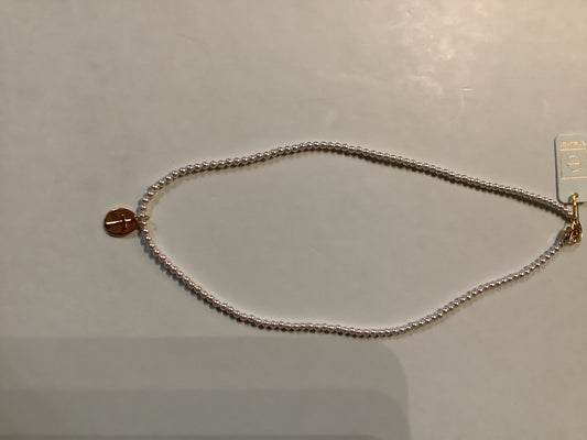 CL PRL CHK 3MM INS SM GLD