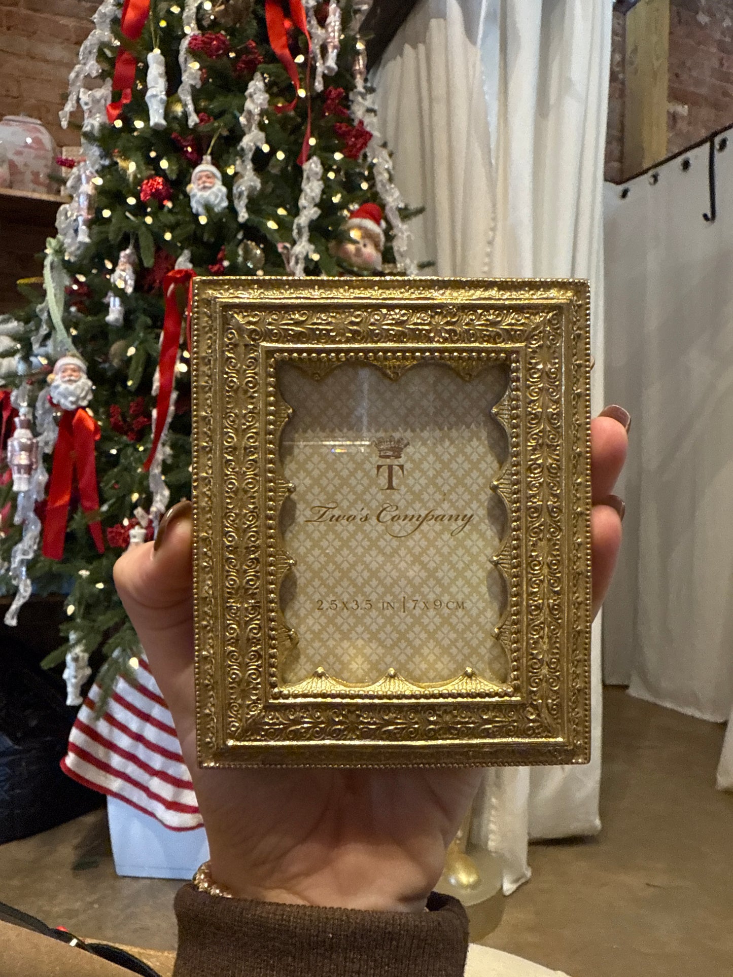 Gold Small Rectangle Frame