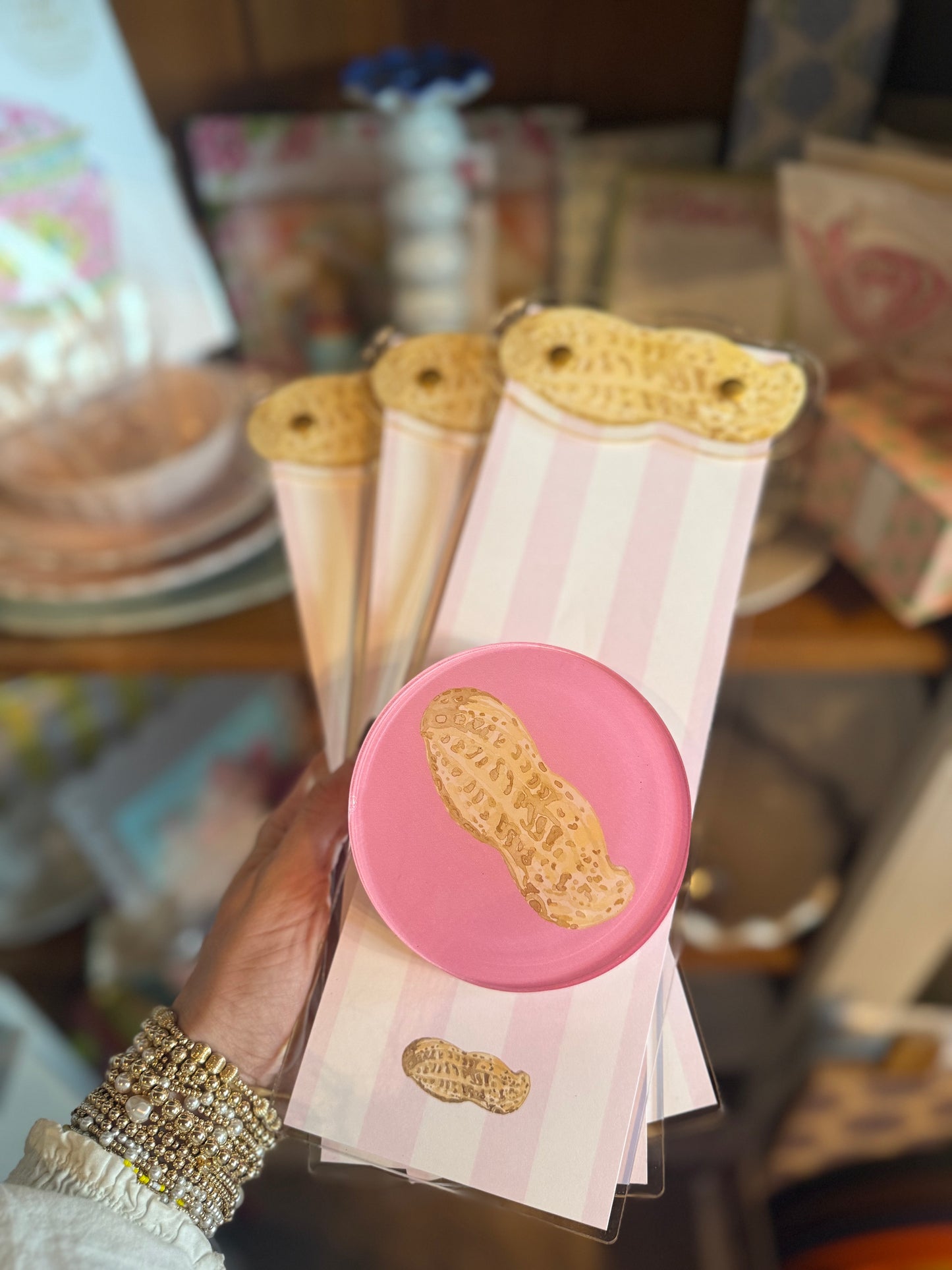 Peanut Coaster Set 4