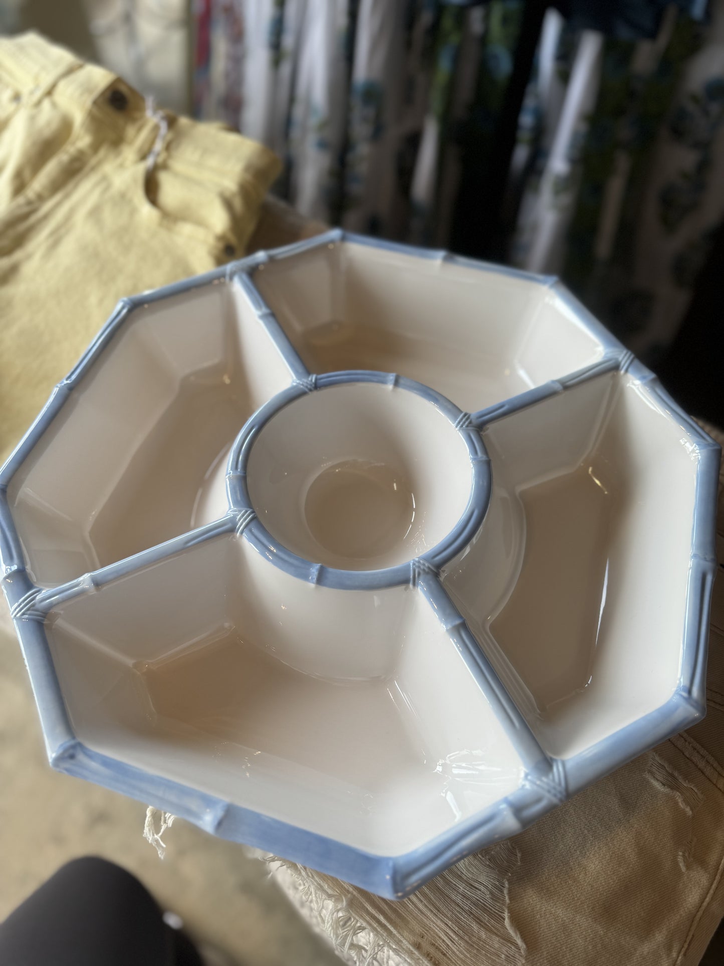 French Blue Chip and Dip