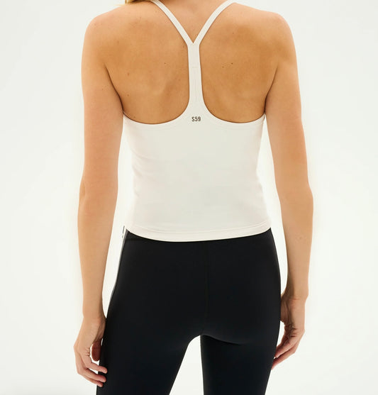 SPLITS 59 White Airweight Tank