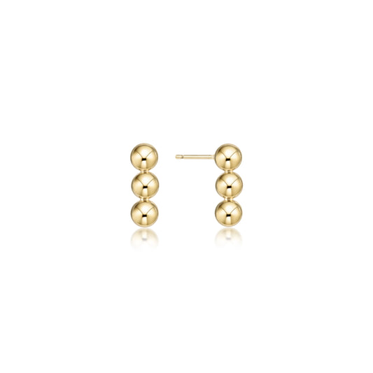 Joy Stud- 4 MM Gold Enewton