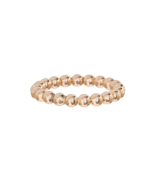 Gold Bead Ring 3mm Enewton