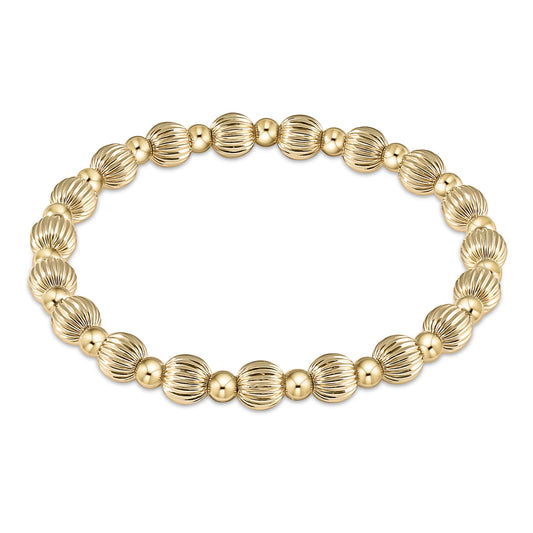 Dignity Gold Grateful 6mm Bracelet