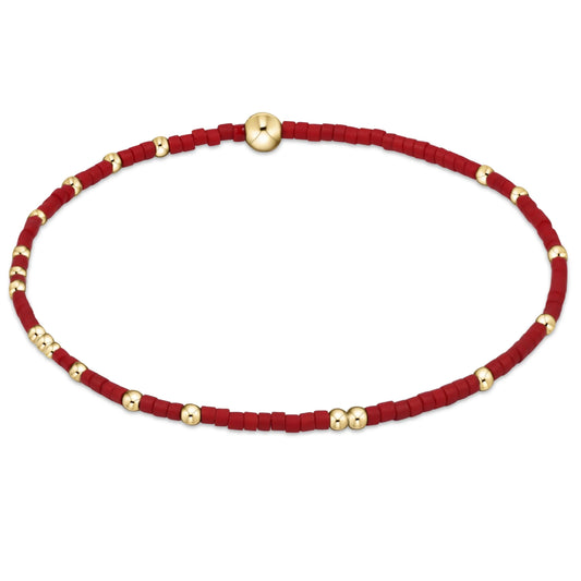gameday hope unwritten bracelet - crimson extends