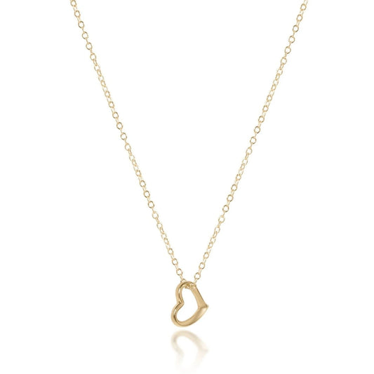 Enewton - Necklace - 16in Love Small Gold Charm
