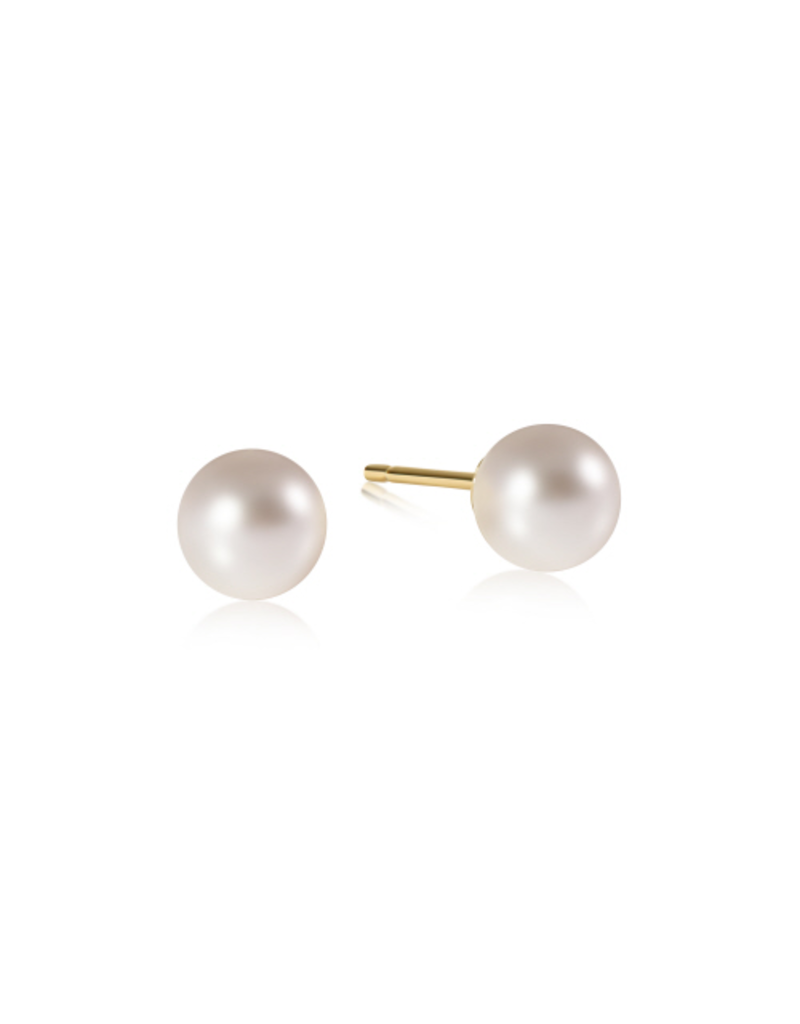 Classic 10mm Ball Stud - Pearl