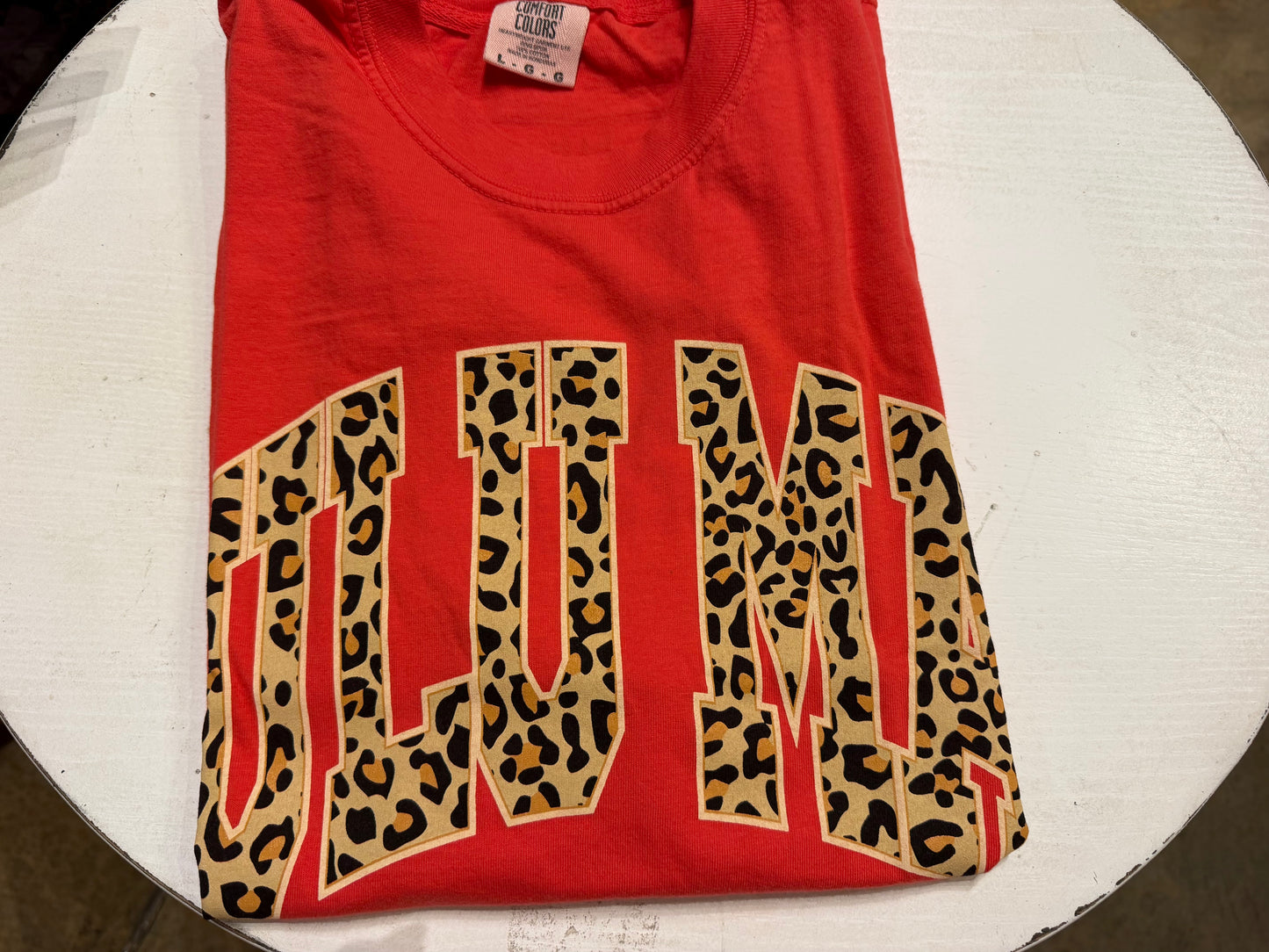 Lulu Mac Leopard prit T-Shirts