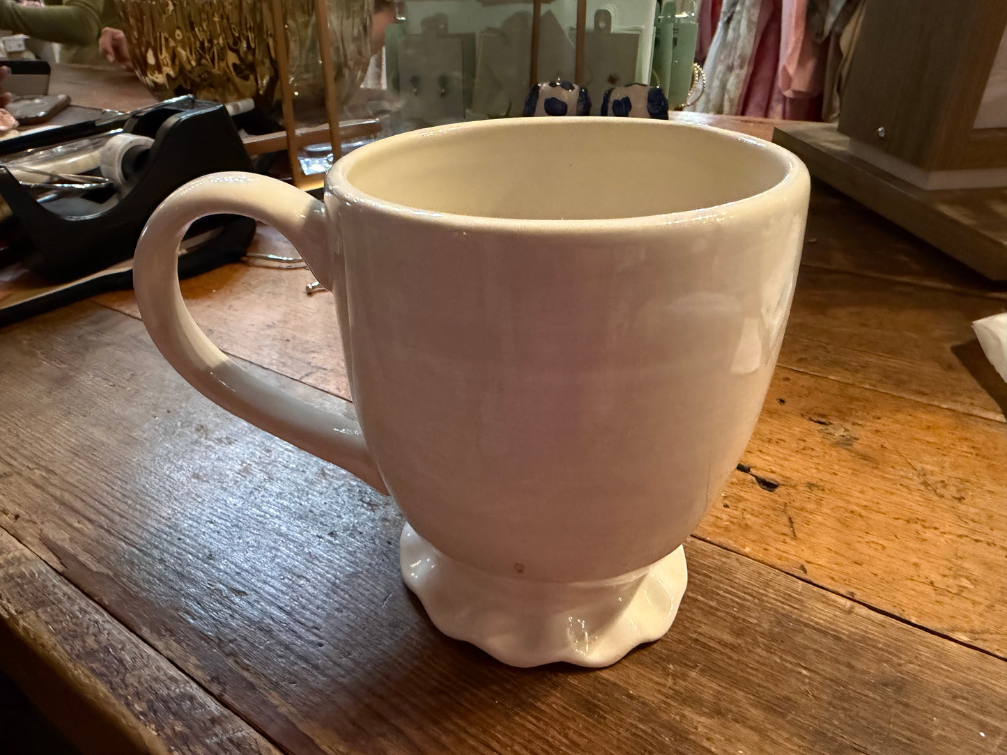 Cotton Colors Ruffle Mug