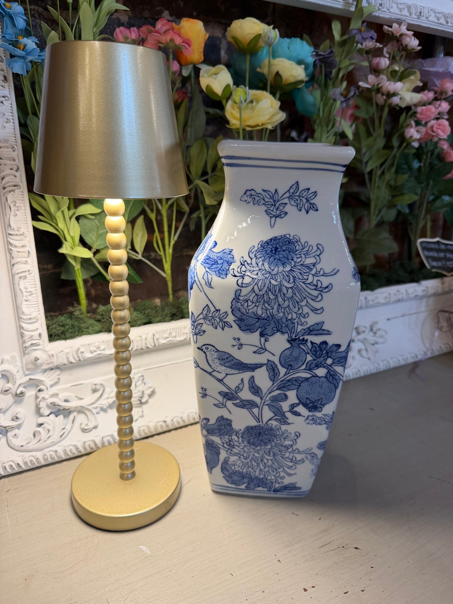 Twos Company Bird Ginger Jar