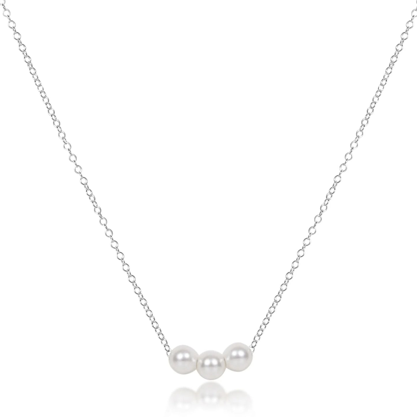 16" necklace Sterling Joy pearl
