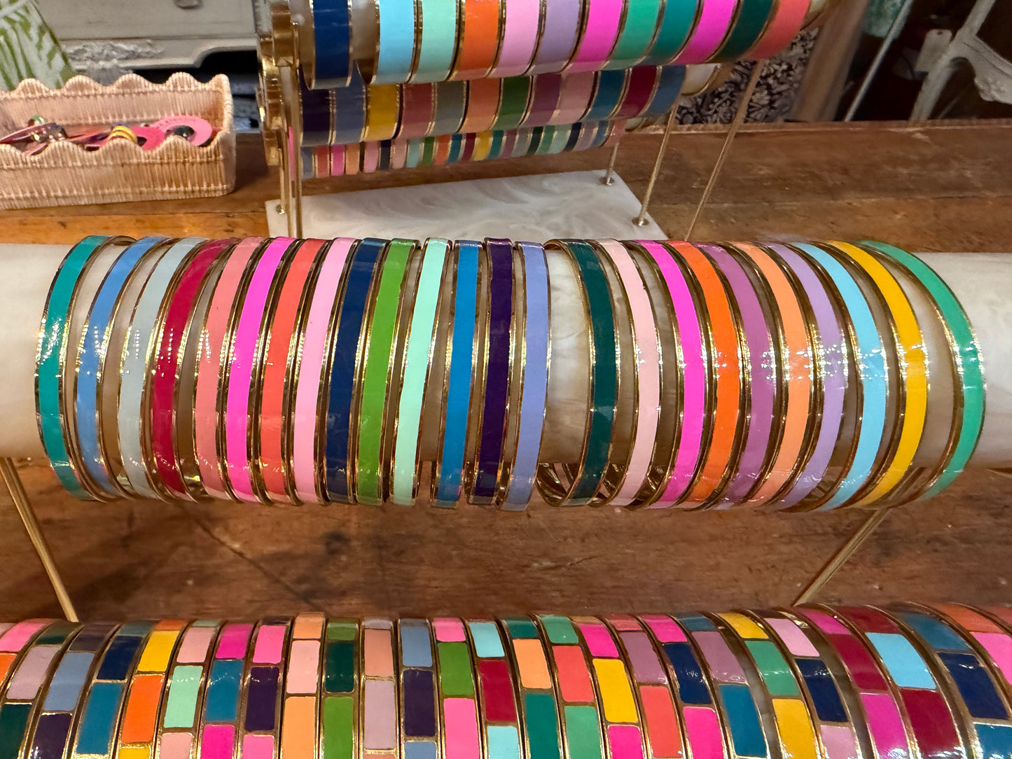 Spangle Bangle Rainbow 7mm