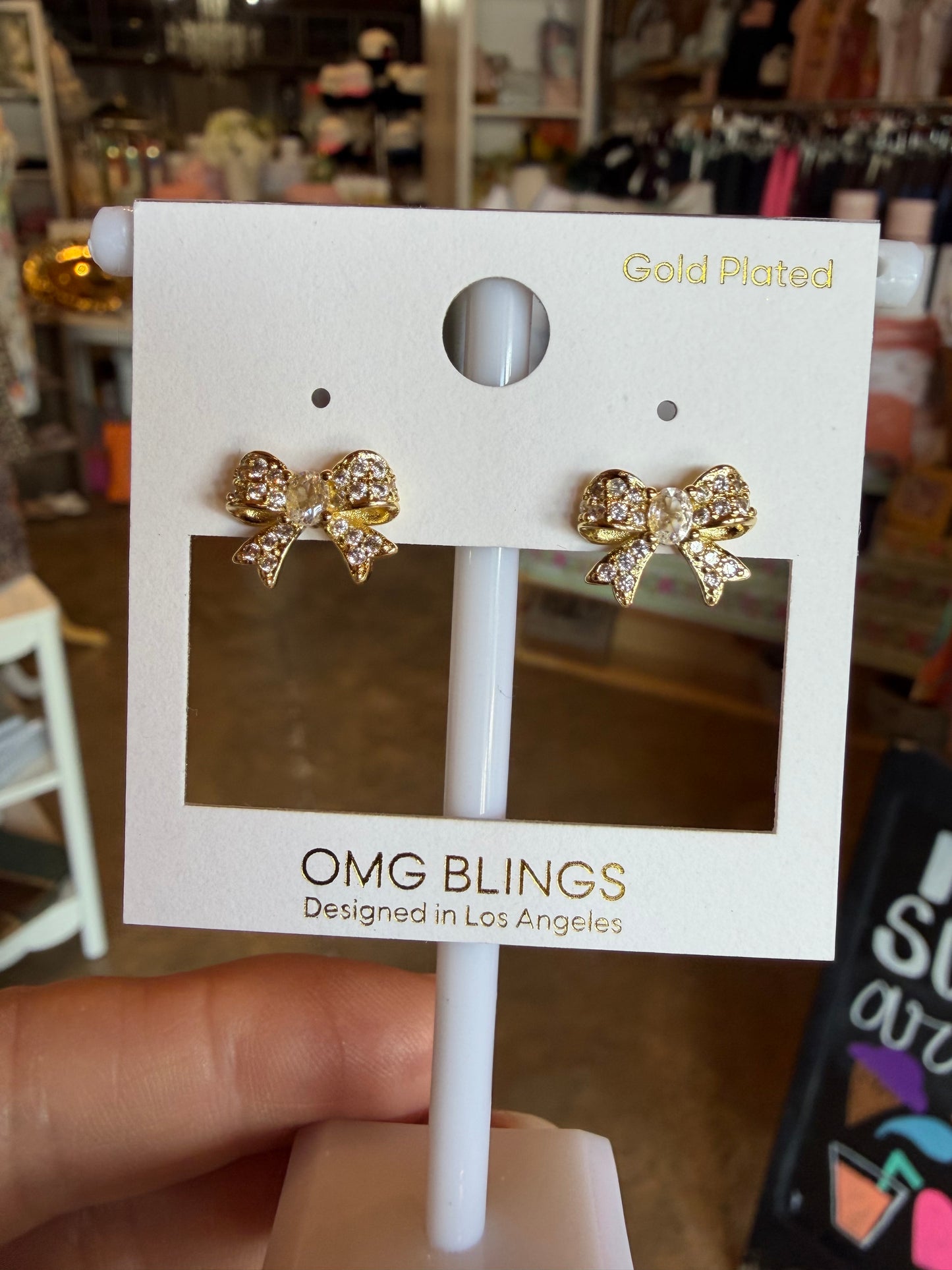 CZ Bow Studs