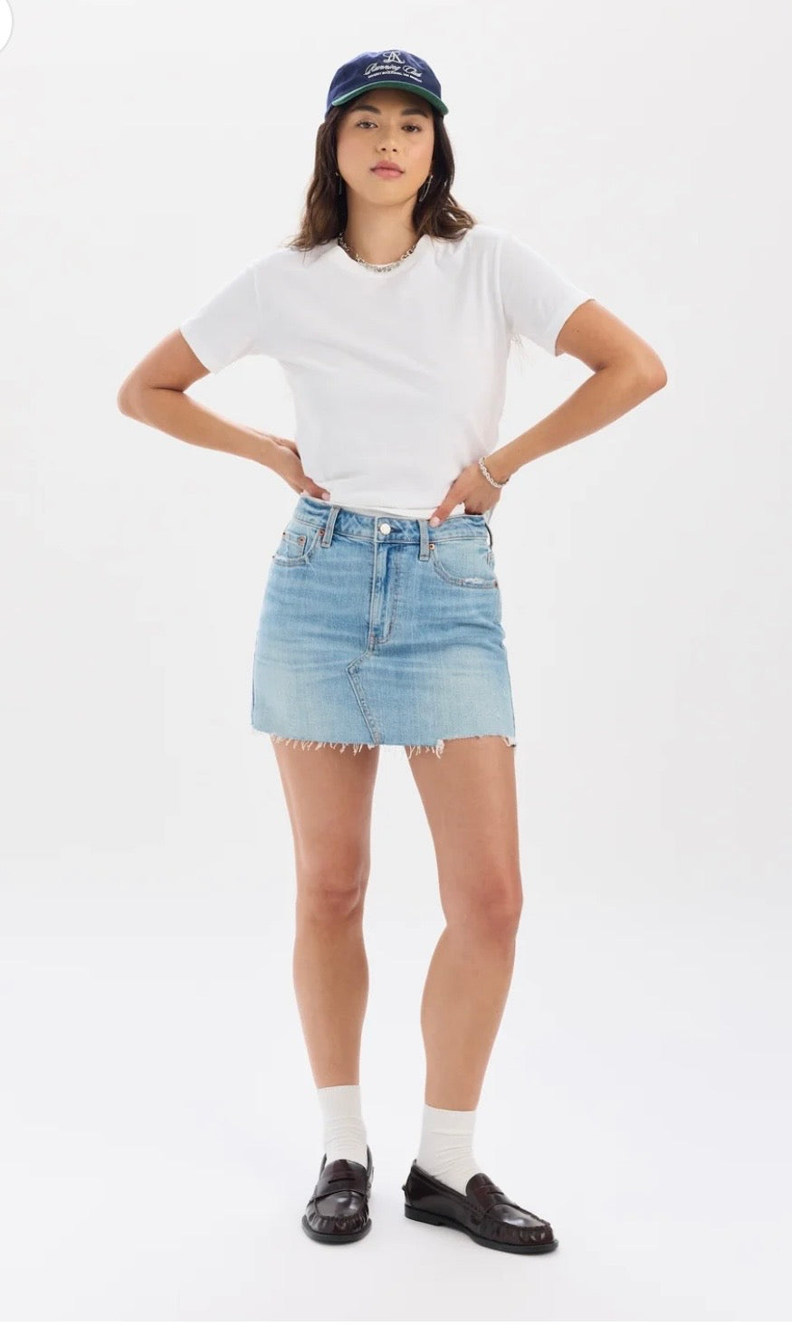 Malibu Mini Skirt In Obviously Vintage