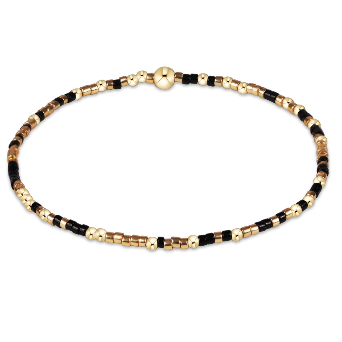 gameday hope unwritten bracelet - gold luster-black E Girl
