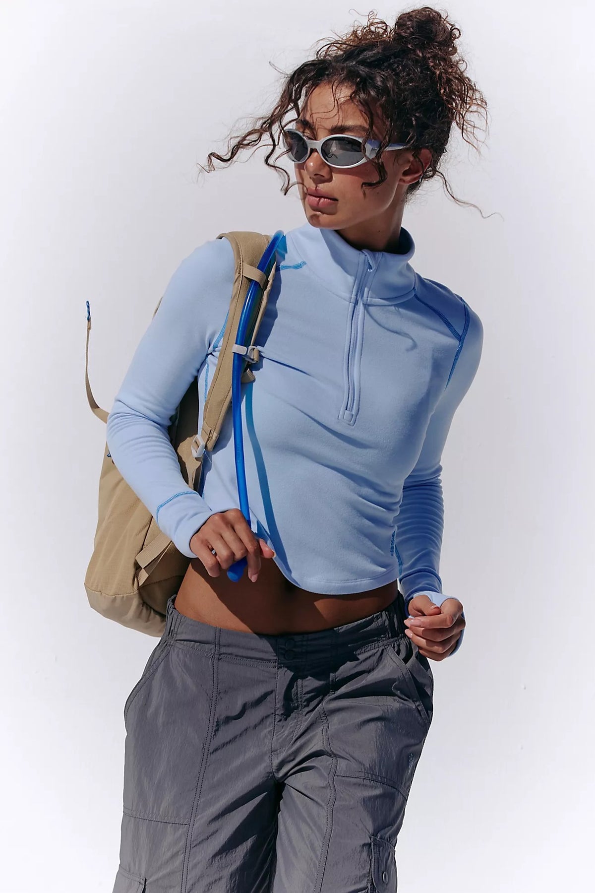 Retro Rider Half-Zip Fleece Layer - Freepeople Movement