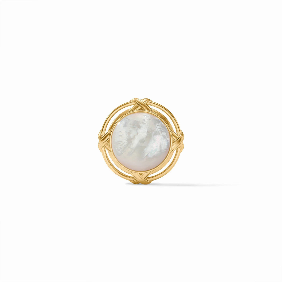 Essex Brooch - Gold - Mother of Pearl