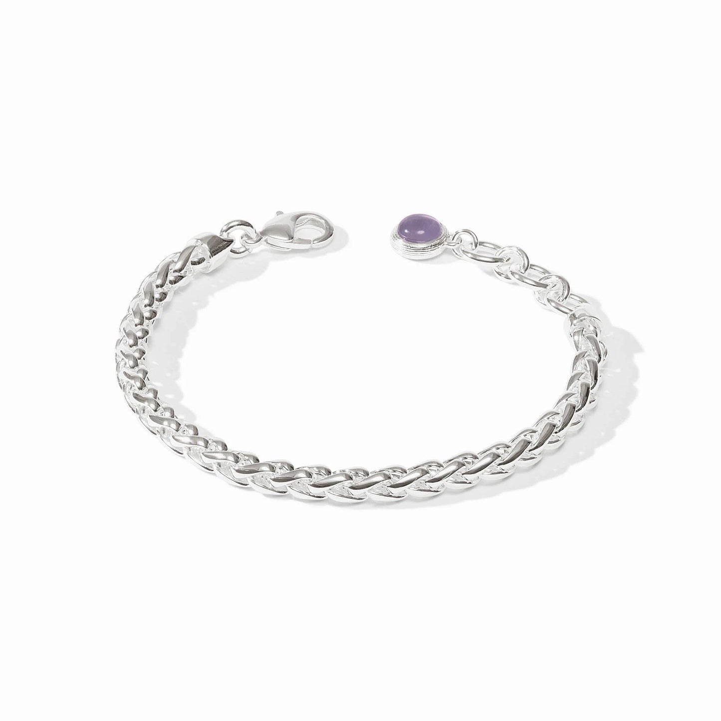 Cobblestone Link Bracelet - Silver