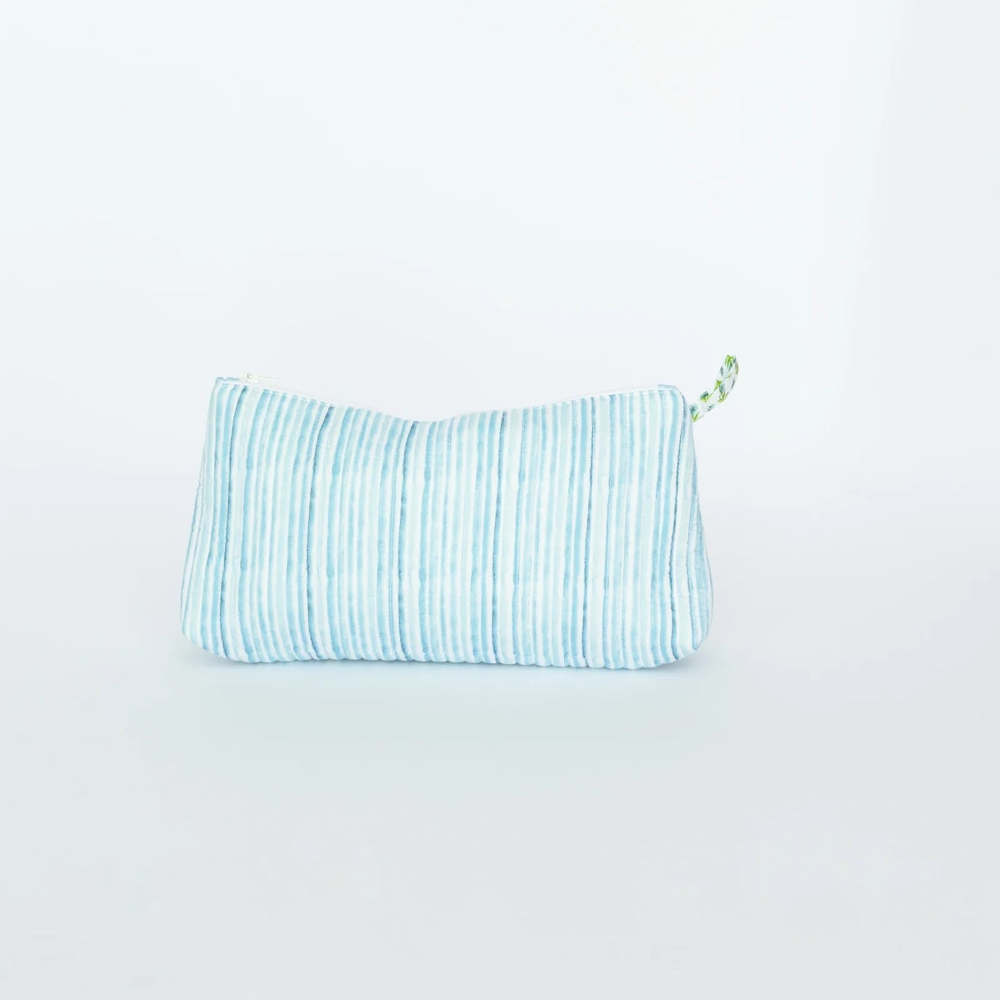 Large Abide Stripe Cosmetic Bag