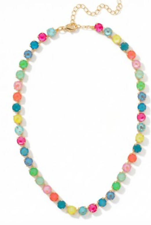 Matilda Tennis Necklace - Sorrelli Jewelry
