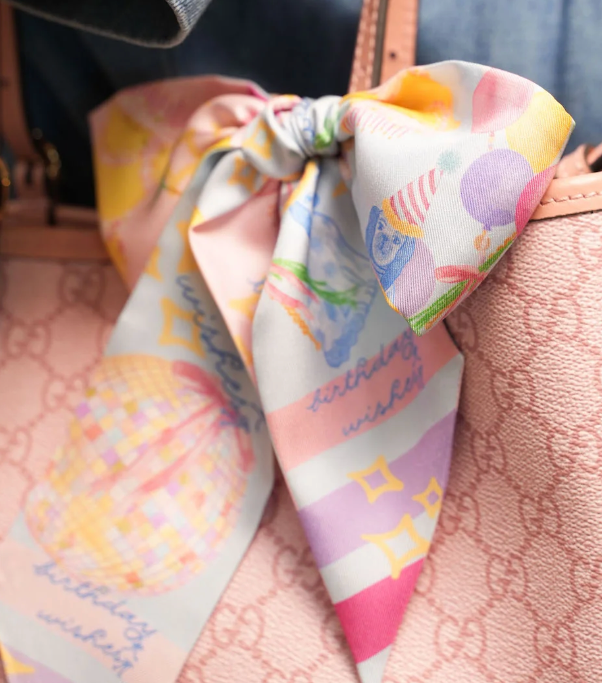 Birthday Wishes Heirloom Scarflette