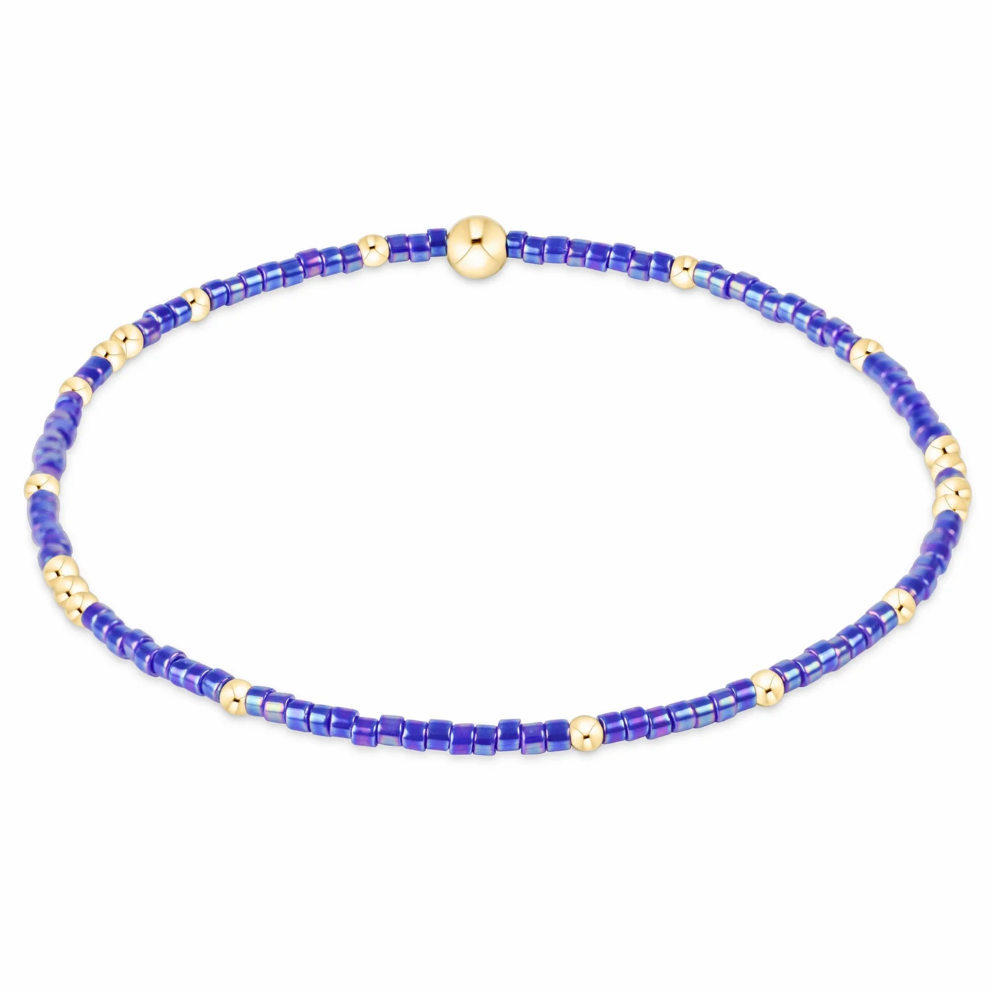 hope unwritten bracelet - blue metallic egirl