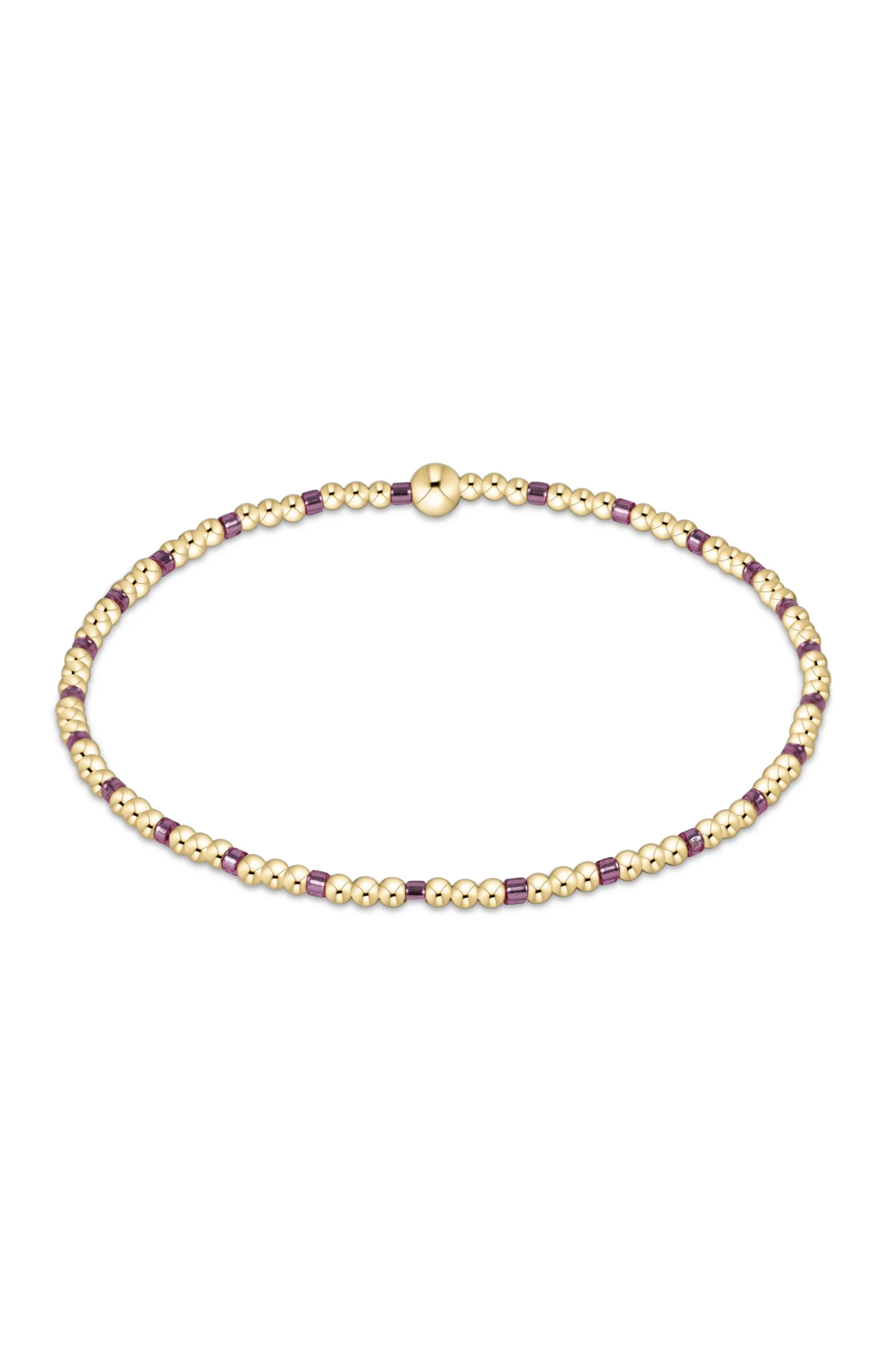 Hope Sincerity 2MM Bracelet - Pink Metallic