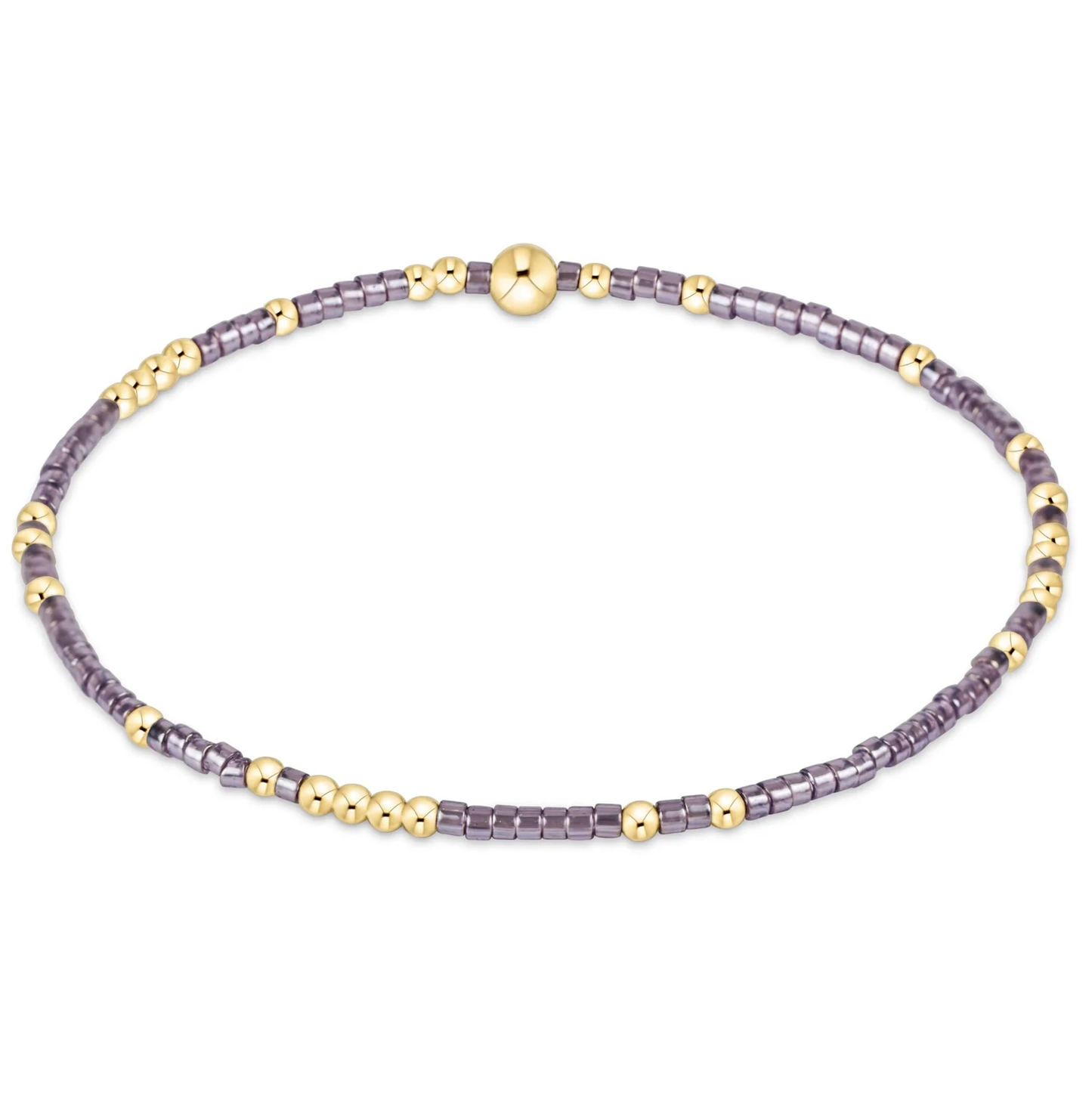 hope unwritten bracelet - taupe with a twist extends
