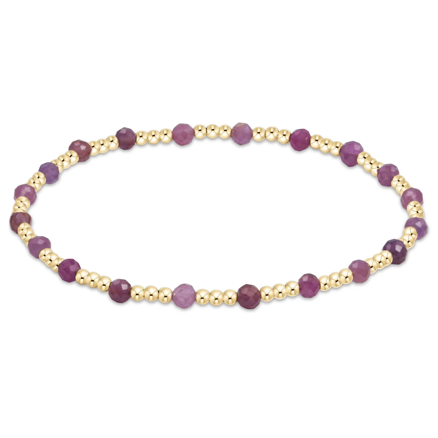 Gold Sincerity Ruby Bracelet Egirl