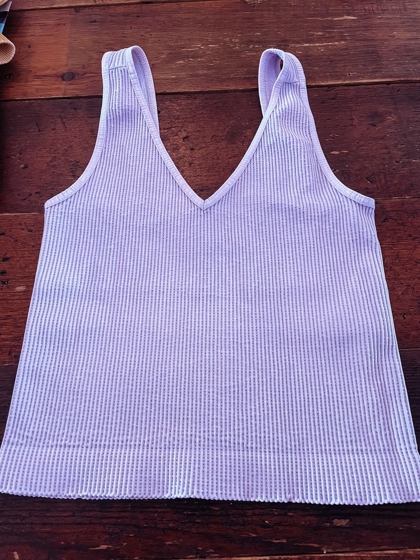 Vintage V Neck Crop Top