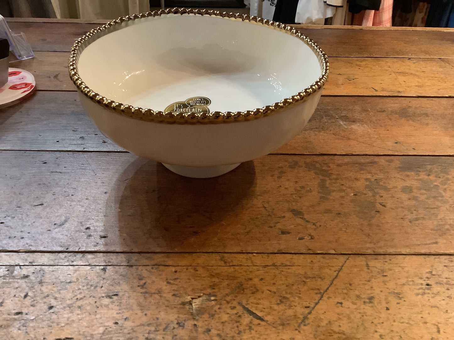 PAMPA BAY MEDIUM FOOTED BOWL (CER2849WG)