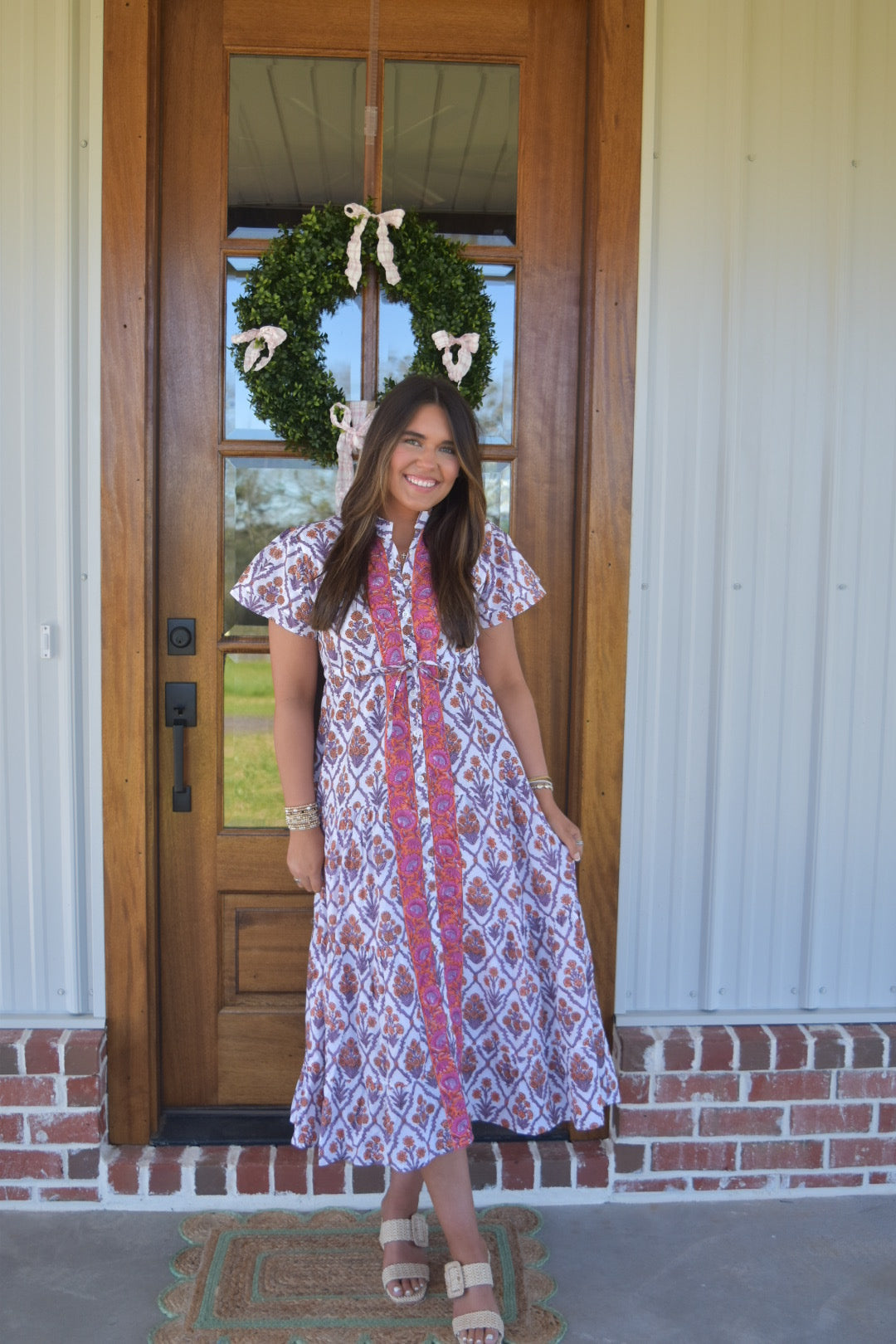 Magnolia Flutter Gardenia Dress