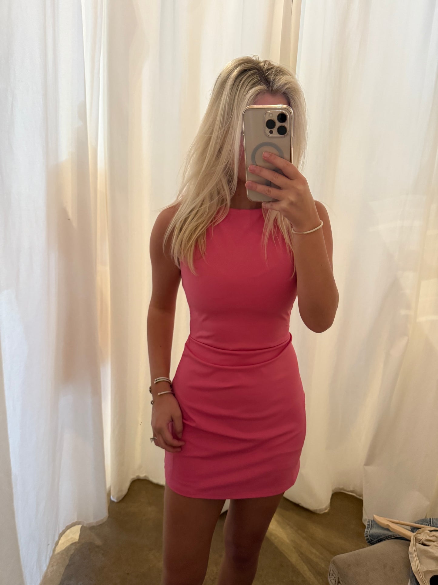 On Point Pink Sports Dress