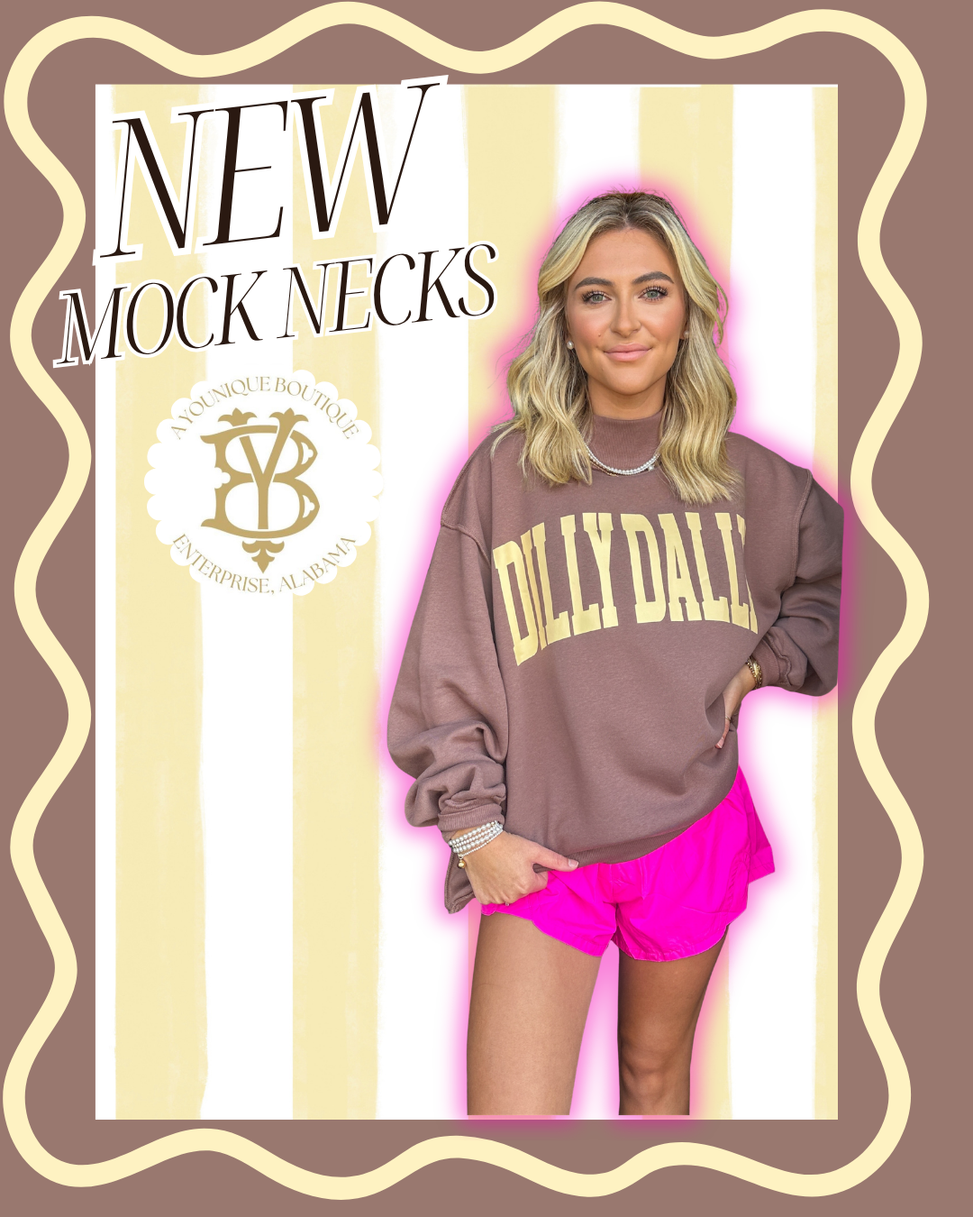 DILLY DALLY SWEATSHIRT