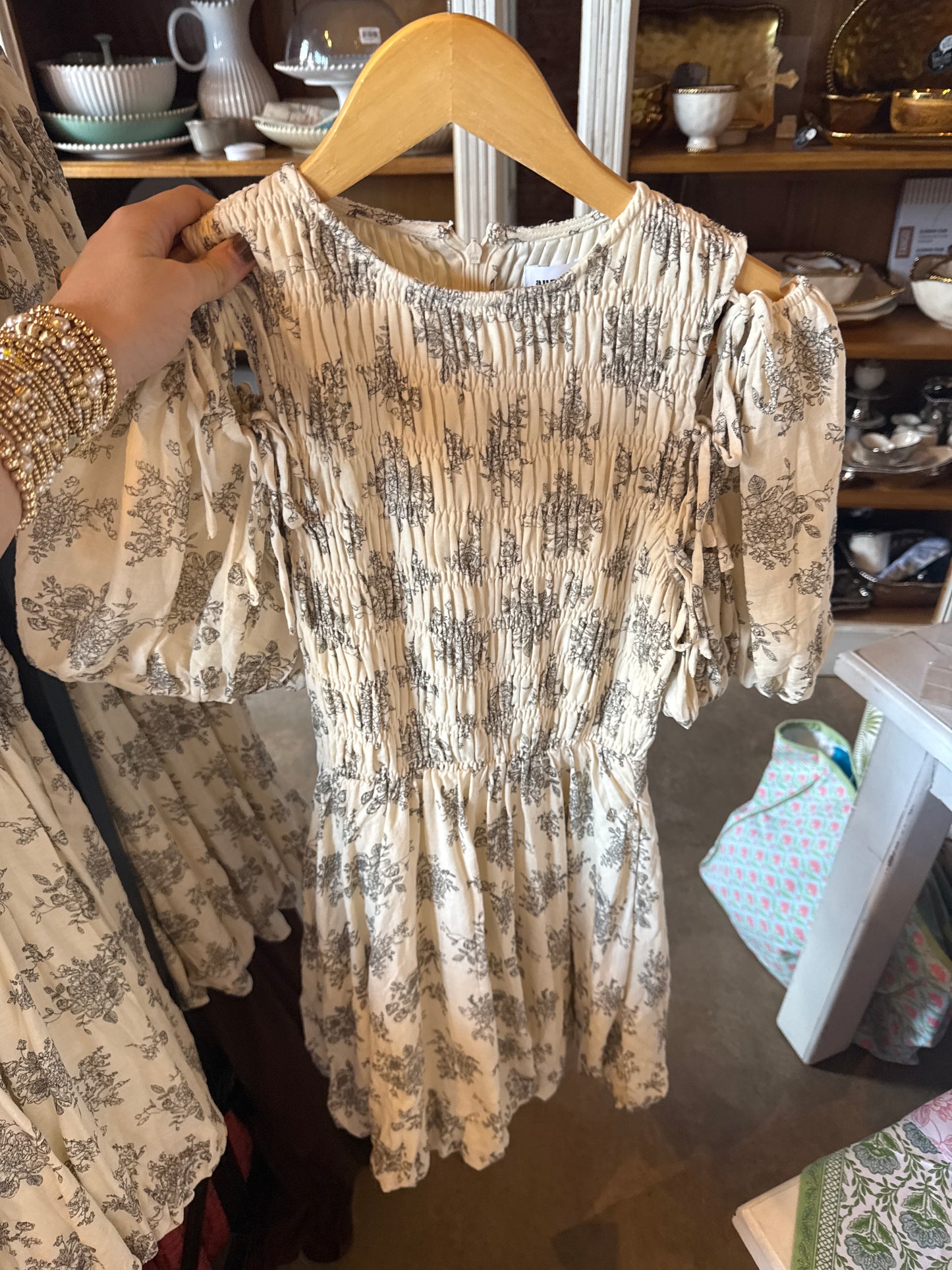 Detachable Floral Dress