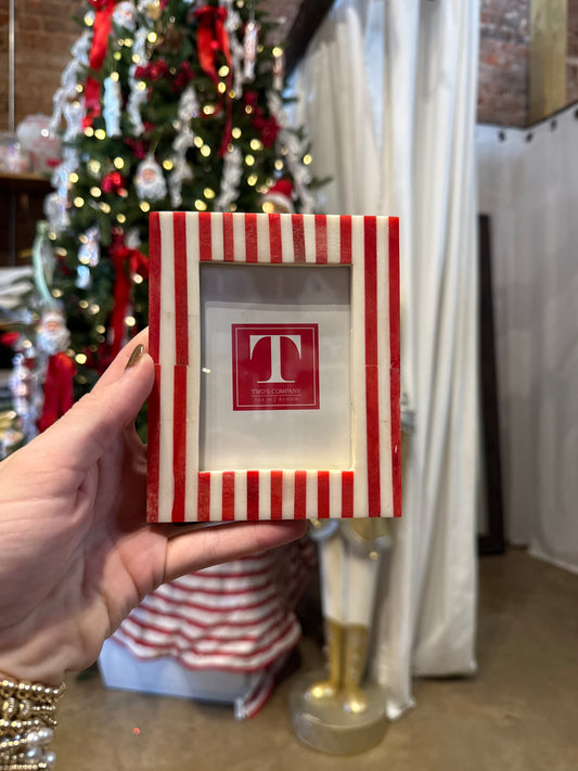 Red Striped Small Frame