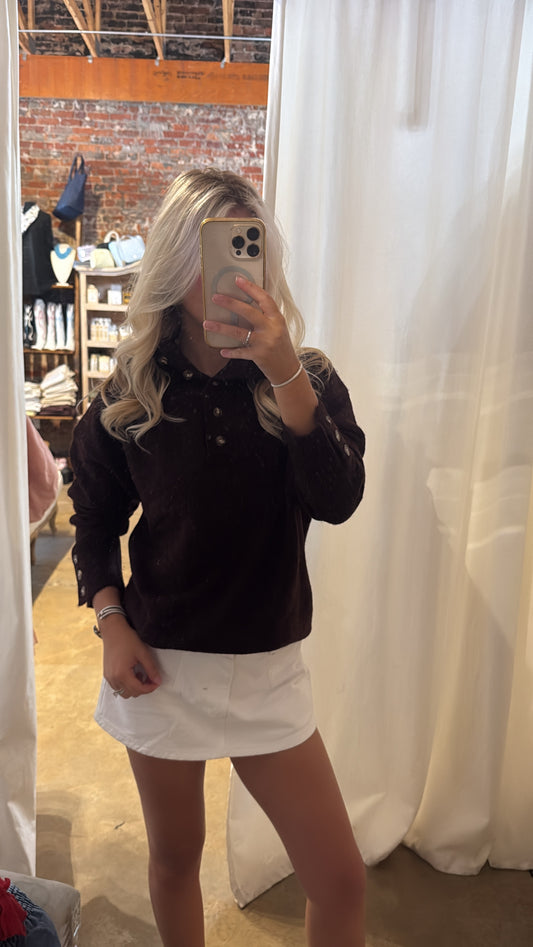 Brown Kim Sweater