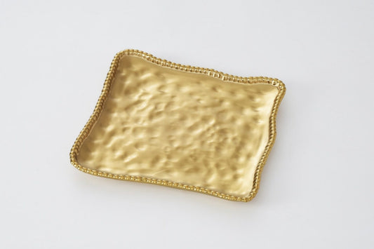 Square Serving Platter Gold Pampa Bay CER1400