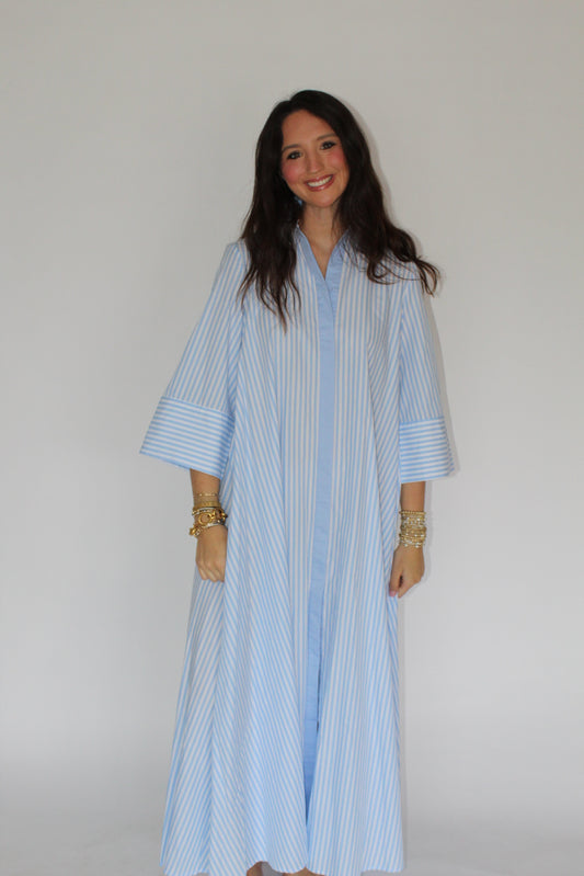 Stripe Midi Dress