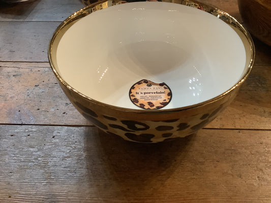 PAMPA BAY SMALL ANIMAL PRINT BOWL